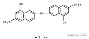 Molecular Structure of 20120-48-3 (disodium 6,6'-iminobis[4-hydroxynaphthalene-2-sulphonate])
